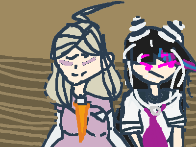 Me and kaede hanging out