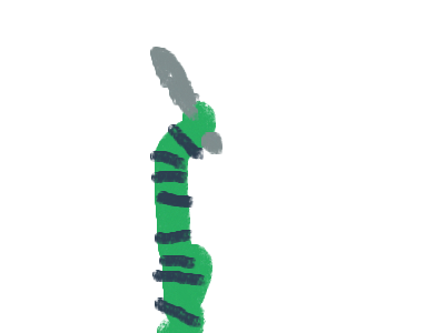 Tentacle with a knife