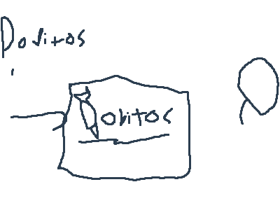 u want some doritos nah lets eat some detos