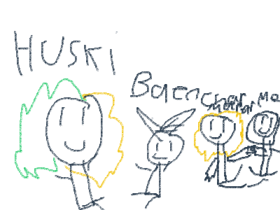 Me charmander huski and bean are family 