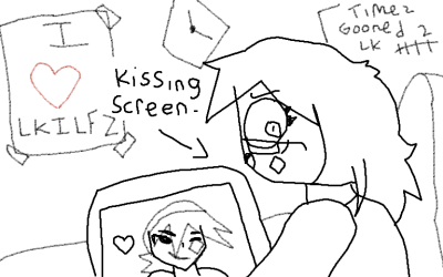 pov- LK is on screen