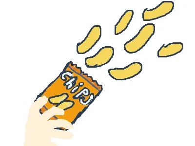 Chip explosion