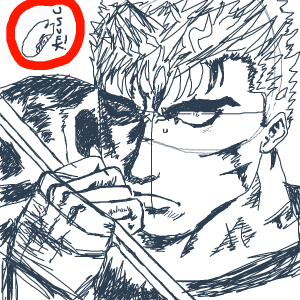 guts sketch on mouse >:(