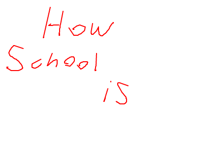 How School is like..