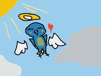 i miss her... Blueberry... my young baby...