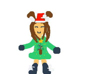 my new christmas dress and boots