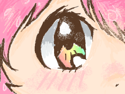 Rainbow eye