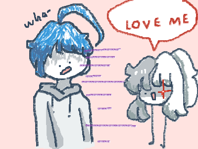 When you have a crush: