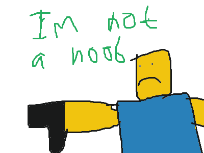 Roblox Noob with a gun