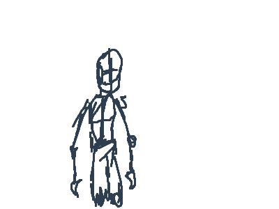 trying sketchy animation (Teleport)