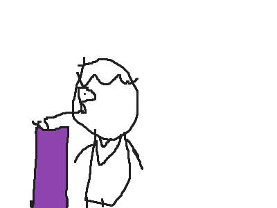 me drinking krill juice