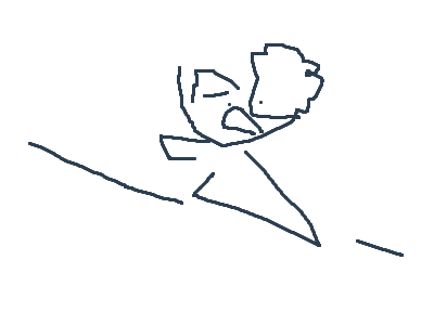 going down dat snow hill XD