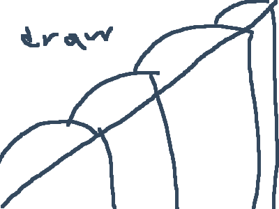 how to draw a cliff from the moon