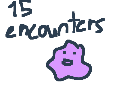 In Pokemon crystal it won't let me catch a ditto