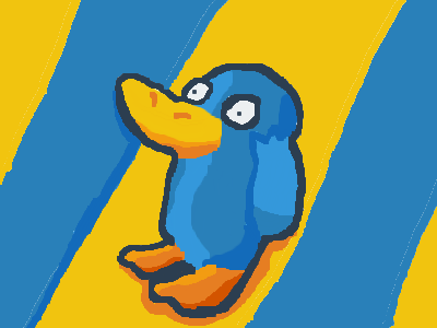 Blue psyduck ;-;;;;