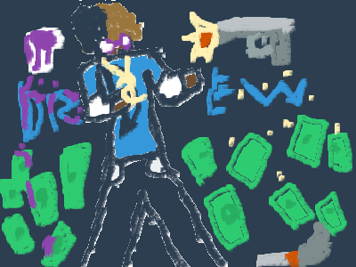 This is My boi drew from da hood