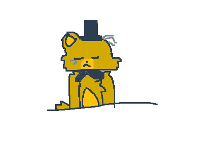 withered golden Freddy
