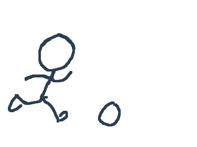 Kicking a Large Circular Sugarcube