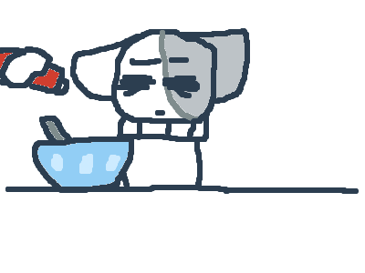 When you pour your milk before your cereal