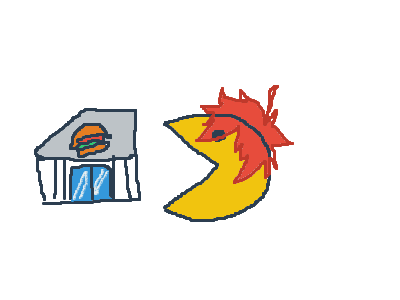 eating the restaurant for breakfast