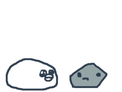 Rocky and Little Blob