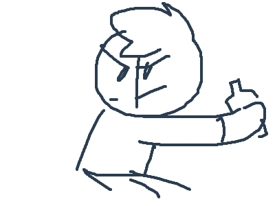 Little Blob drinks water!