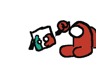 I DRAW TOO MUCH AMONG US