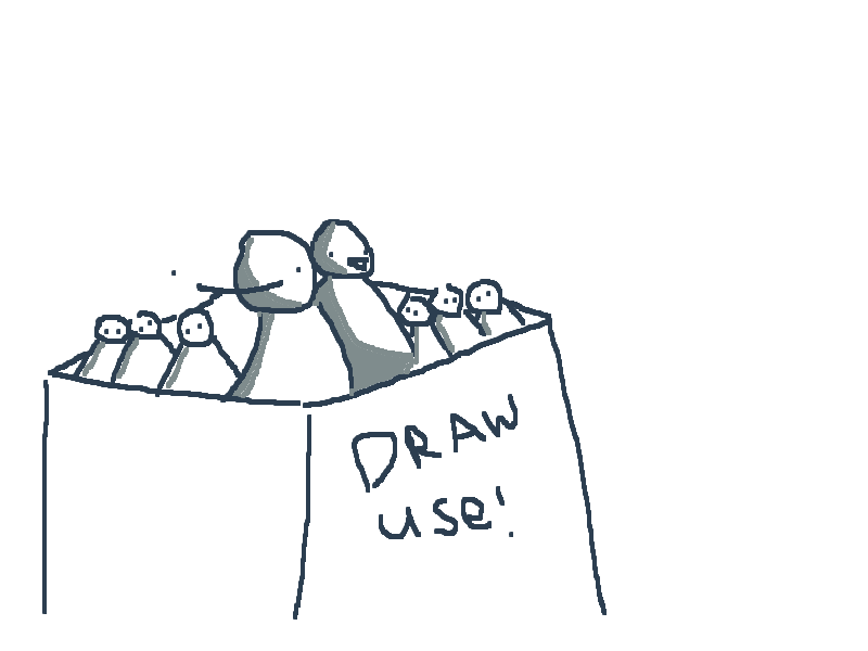 Im doing oc group drawings