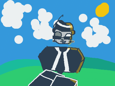 He’s chilling alright? Chance is chilling.