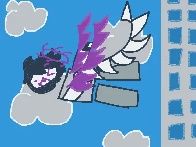 “Hey look it’s- uhhh two-time?”