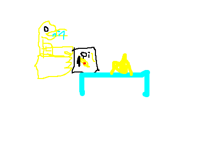 [FNAF] chica and purple guy