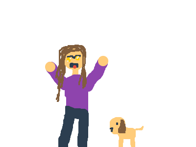 im mad at this dog for no reason