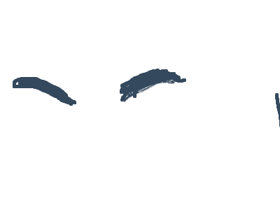 Walking on my eyebrow 