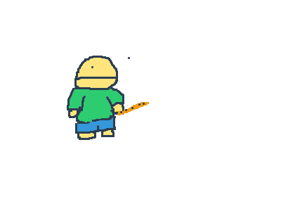 Baldi finally grew a strand of hair!