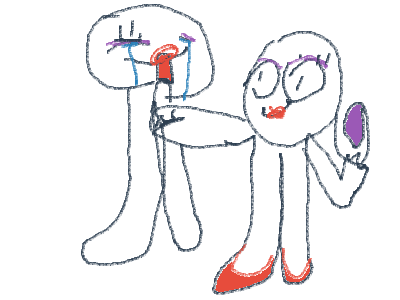 my mom having fu with me :)