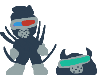 Me and Blob as Future Bois! :D