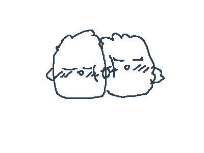 It's fluffy chicken and a chick