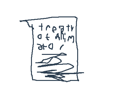 my treaty of peace was accepted