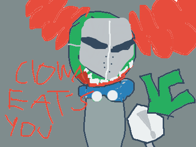 Clown dont kill you but he does eat you