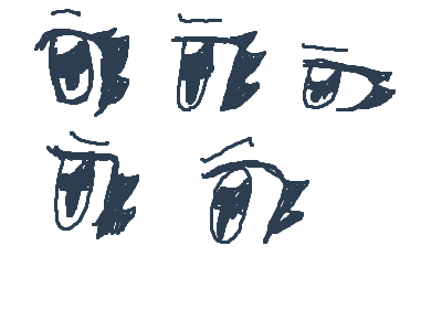 Eyes for my new artstyle