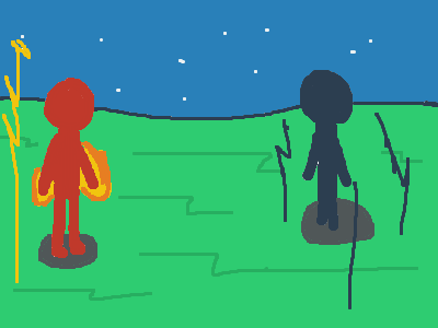if I animated a stick man fight last animation