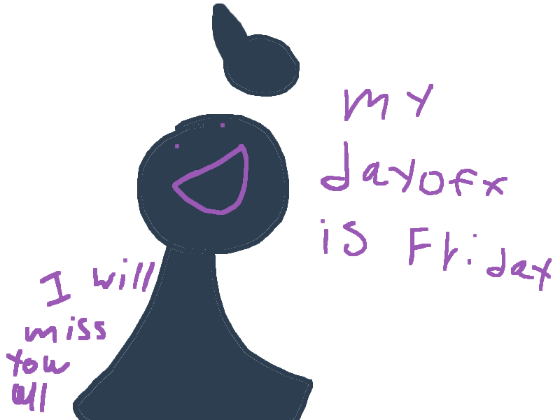 My hoomens my final is friday