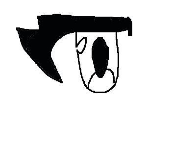 The different eye shapes.