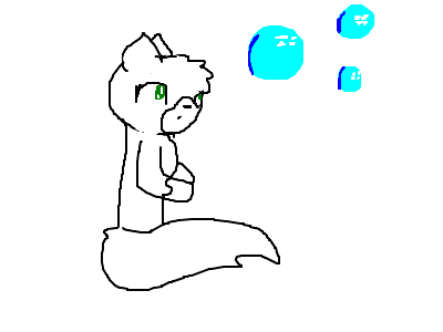 Floppy with the bubbles!