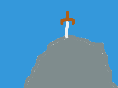 its stuck