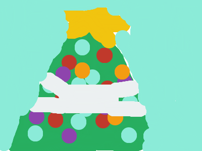 NAVIDAD DE CORONAVIRUS ÁRBOLITO CON BARBIJO 