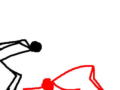 WWE Move: Pop up double foot stomp