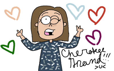 I FINALLY DREW MYSELF AAAAAAAAAA