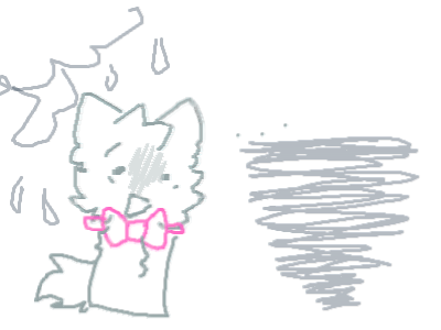 Drew this while it was storming 