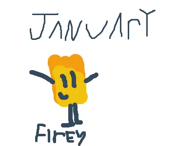 DARK ZULIA!!! GET OUT OF THE BFDI CALENDAR